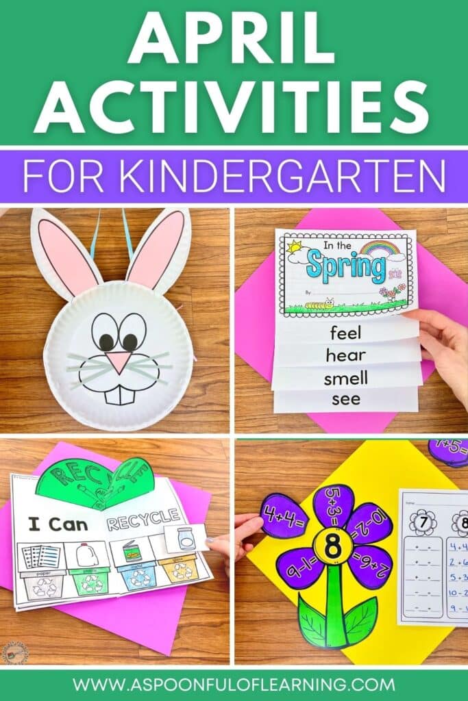April activities for kindergarten