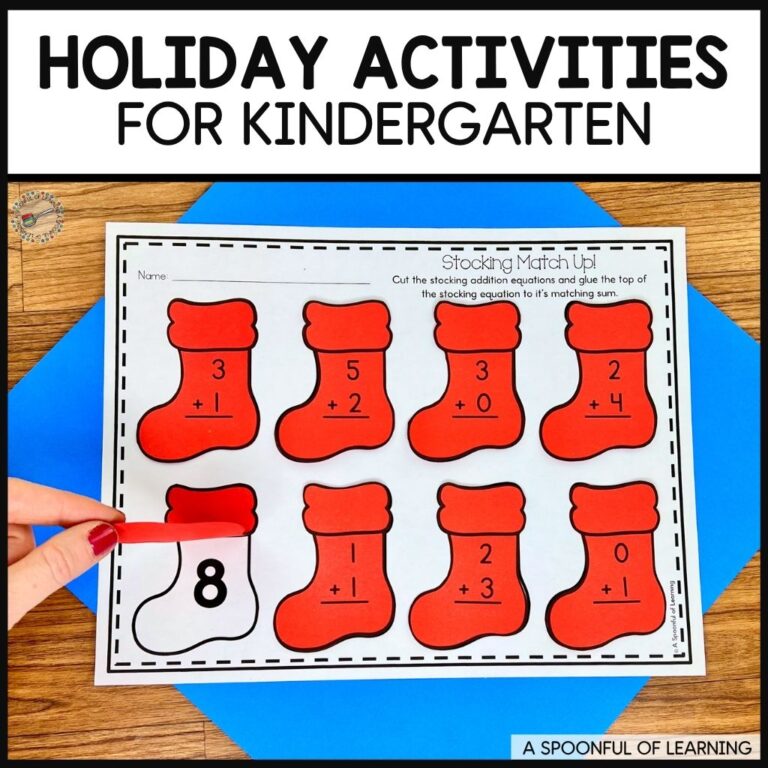 Holiday Activities for Kindergarten