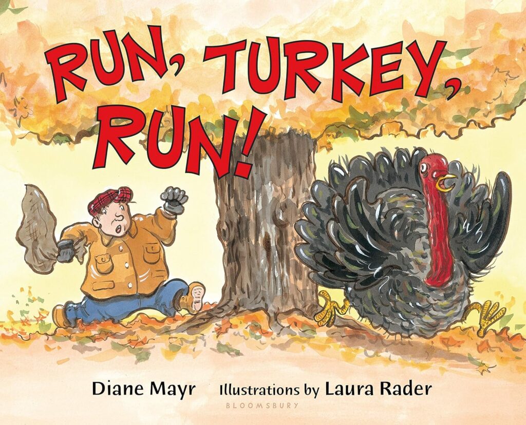 The front cover of "Run, Turkey, Run!"