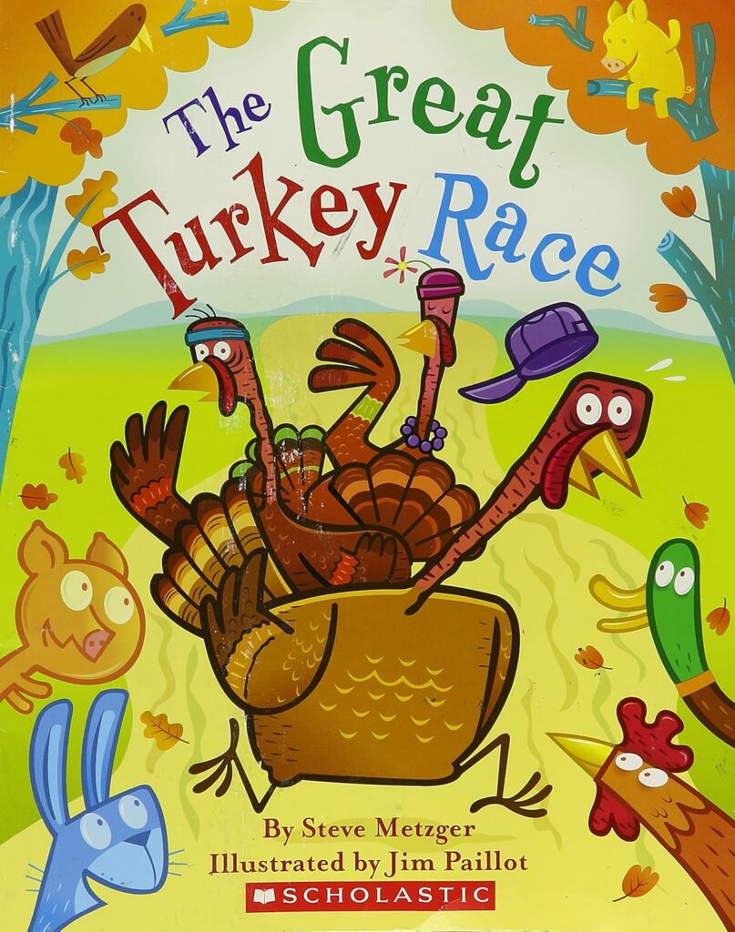 Front cover of "The Great Turkey Race"