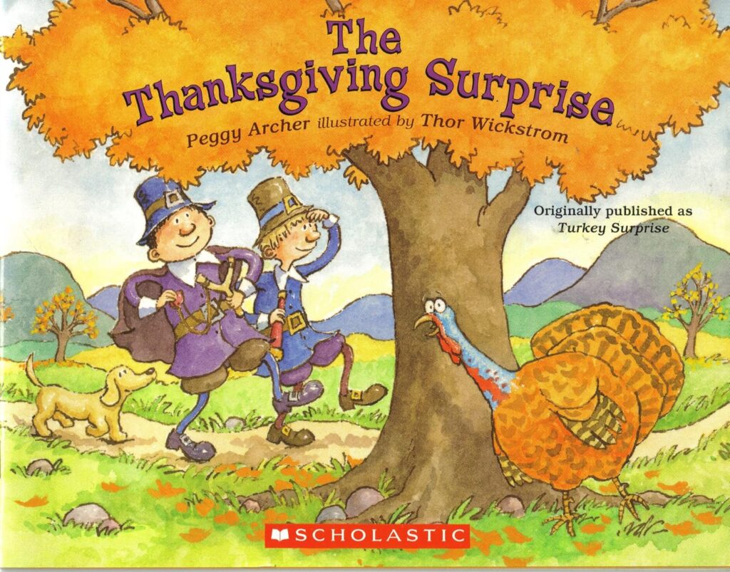 Front cover of "The Thanksgiving Surprise"